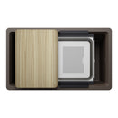 33" X 19-1/2" Undermount WorkStation Sink-2