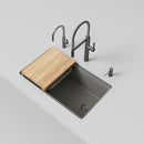 33" X 19-1/2" Undermount WorkStation Sink-3