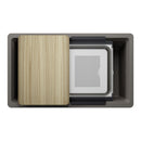 33" X 19-1/2" Undermount WorkStation Sink-2