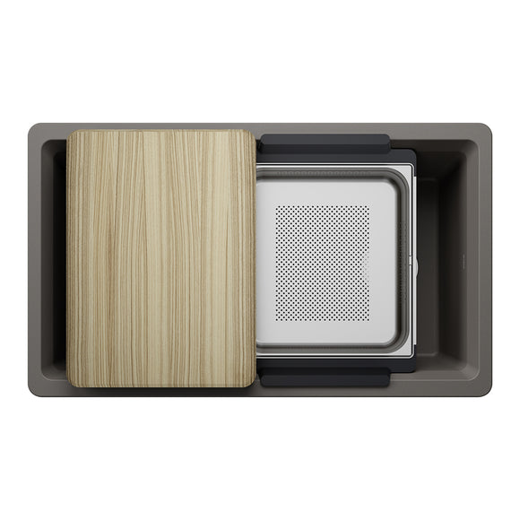 33" X 19-1/2" Undermount WorkStation Sink