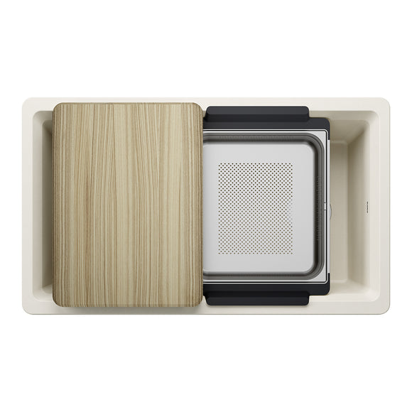 33" X 19-1/2" Undermount WorkStation Sink