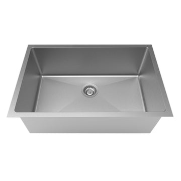 29" x 19" Near Zero Radius Single Bowl Undermount - 0