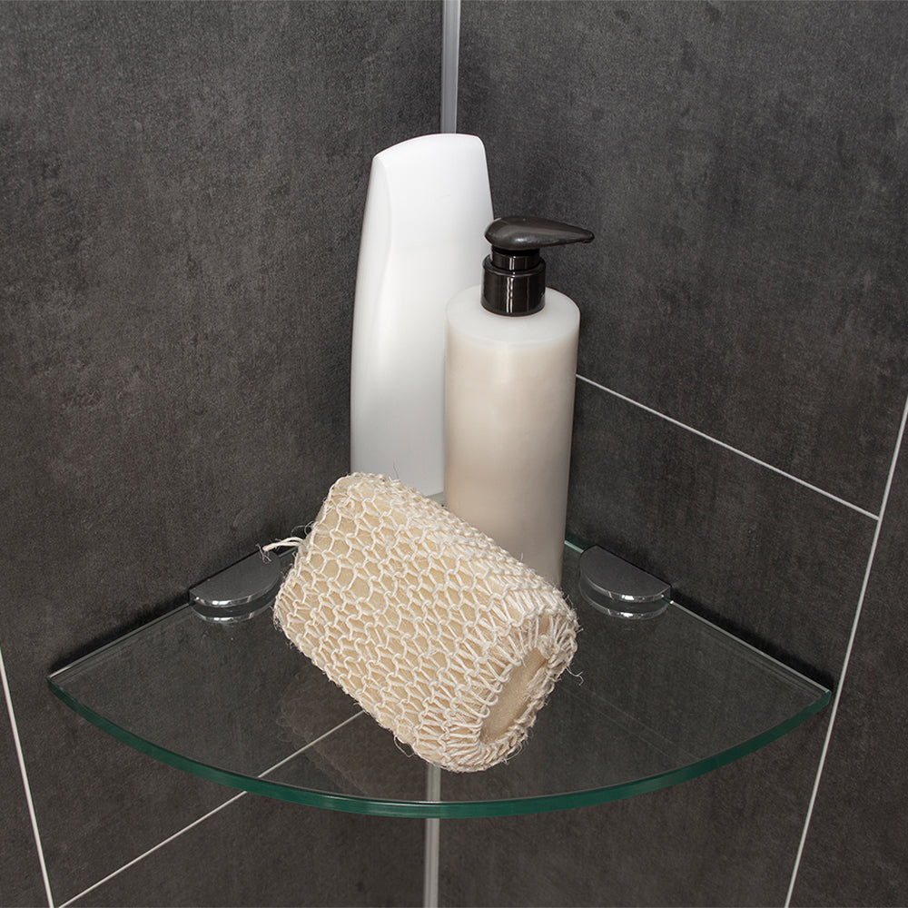 Luxart Smart Surround 10 x 10 Corner Shower Shelf