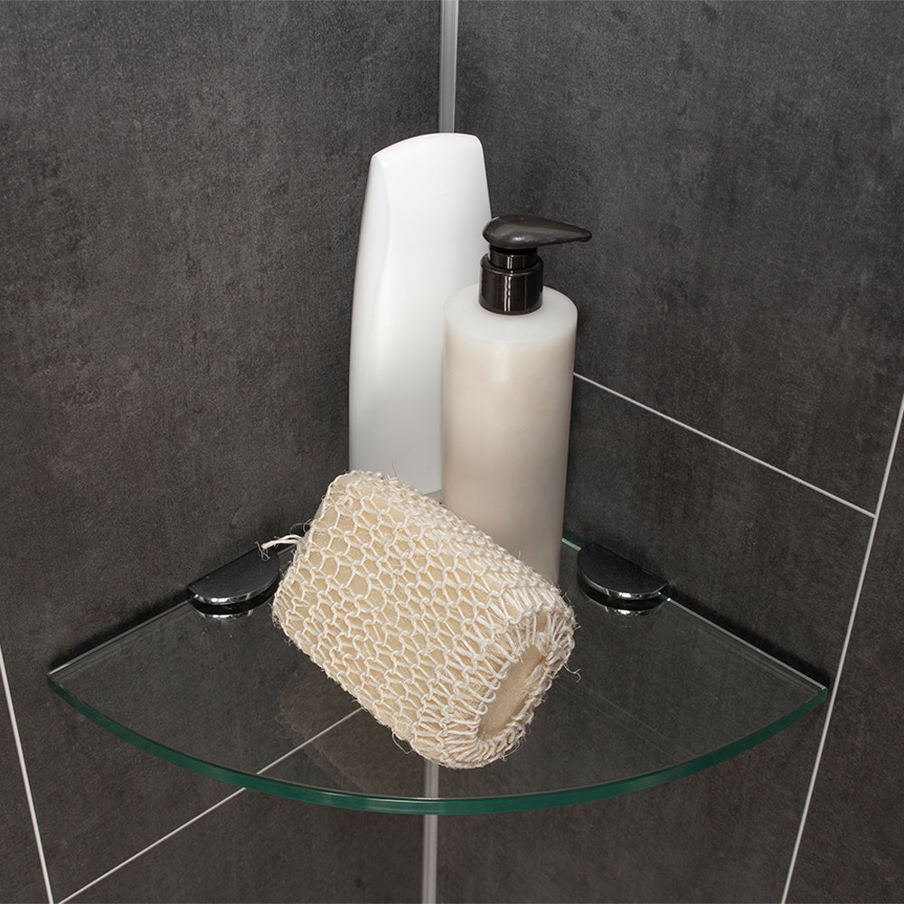 Luxart Smart Surround 10 x 10 Corner Shower Shelf