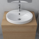 Modern Oval Above the Counter Sink-2