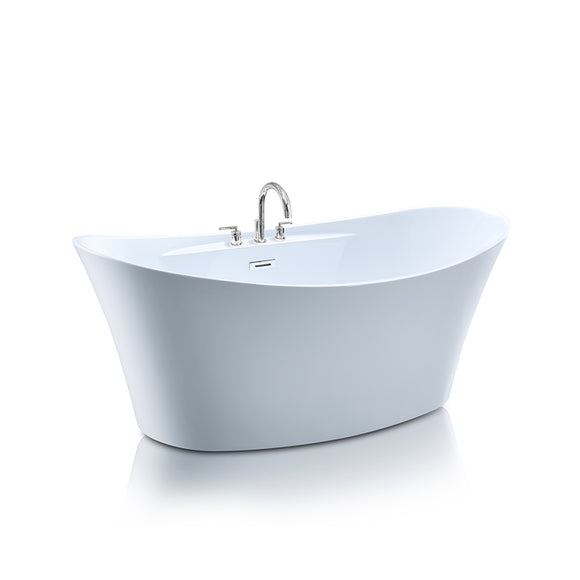 Unolo Gloss Finish Freestanding Tub