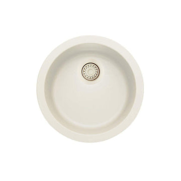17-11/16 X 6-5/8" Round Single Bowl Dual Mount