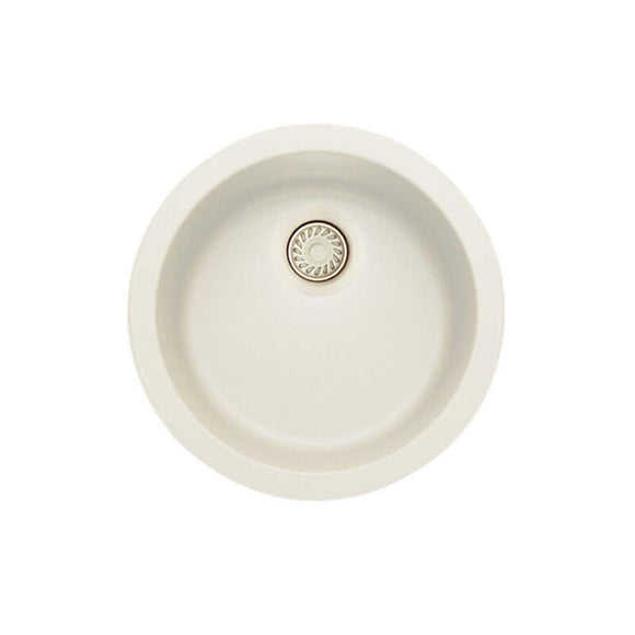 17-11/16 X 6-5/8" Round Single Bowl Dual Mount