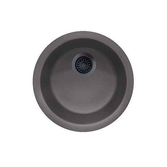 17-11/16 X 6-5/8" Round Single Bowl Dual Mount