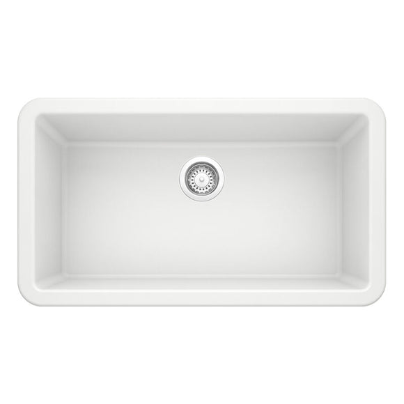 33 X 19" Single Bowl Apron Front