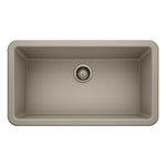 33 X 19" Single Bowl Apron Front