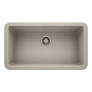 33 X 19" Single Bowl Apron Front-1