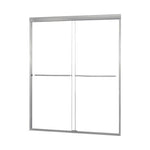 Minimalist 44" to 48"W x 72"H Frameless Sliding Shower Door 1/4" Clear Glass