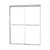 Minimalist 44" to 48"W x 72"H Frameless Sliding Shower Door 1/4" Clear Glass