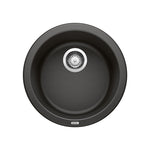 17-11/16 X 6-5/8" Round Single Bowl Dual Mount
